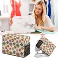 thumbnail image 1 of Kchsji Floral Sewing Machine Cover, Multi‑Functional Storage And Dust‑Proof Protective Bag, Scratch‑Resistant, Lightweight, Home Decor Print, Fits Standard Models, Soft Washable Fabric, 1 of 6