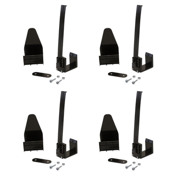 Kchsji Garage Door Clips 4PCS/6PCS Springed Nylon Installation Accessories for 7x16ft Banners Secure Hold Easy Setup Halloween Christmas Decorations Versatile for Parties Events Home Use