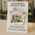 thumbnail image 1 of Kchsji Groomer’s Pocket Dog Groomer Keepsake Appreciation Cards with Heart-Shaped Design Paw-Themed Messages for Pet Stylists Holiday Thank-You Gifts Career Milestones Celebrations, 1 of 2