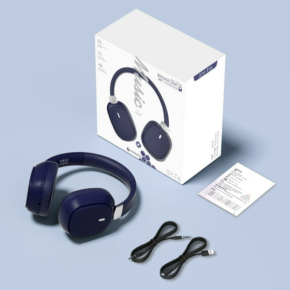 Kchsji Head Mounted Bluetooth Earphones, Wired and Wireless, Foldable, Soft Headband, Low Latency, High Battery, Ideal for Gaming, Sports, Outdoor Use, Comfortable, and Versatile Listening Experience