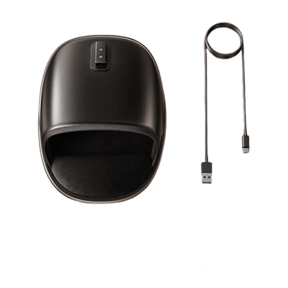 Kchsji Heated Mouse Pad Hand Warmer With Faux Leather, USB Powered, Three Temperatures 113 131 149°F, 2 4 8 Hour Auto Shutoff, Non Slip Base, Wrist Support For Gaming Desk, Even Heat Circulation