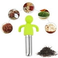 thumbnail image 1 of Kchsji Human Shaped Tea Filter Stainless Steel Tea Infuser, 304 Food Grade Reusable Tea Ball with Double Ear Hanging for Mug, Cup, and Teapot, Fine Mesh Strainer for Loose Leaf Tea, Easy to Clean, 1 of 5