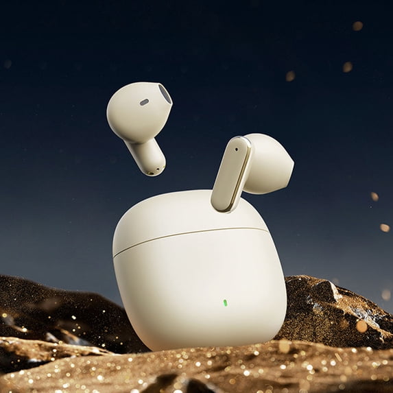 Kchsji In-Ear Bluetooth Headphones - Long Battery Life, Noise Cancellation, Lossless Sound, Bluetooth 53, Comfortable for Extended Wear, Great for Commutes, Workouts, Gaming, and Daily Use