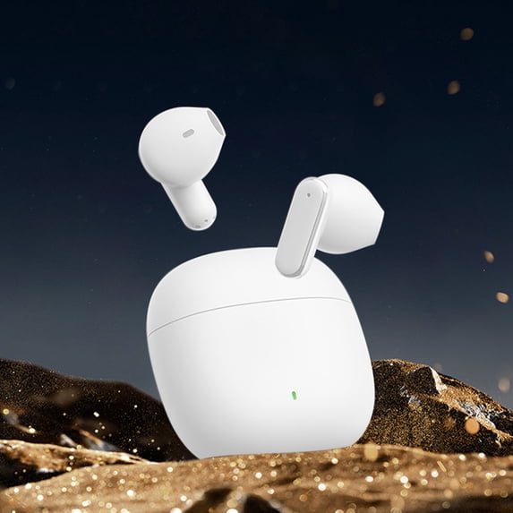 Kchsji In-Ear Bluetooth Headphones - Long Battery Life, Noise Cancellation, Lossless Sound, Bluetooth 53, Comfortable for Extended Wear, Great for Commutes, Workouts, Gaming, and Daily Use