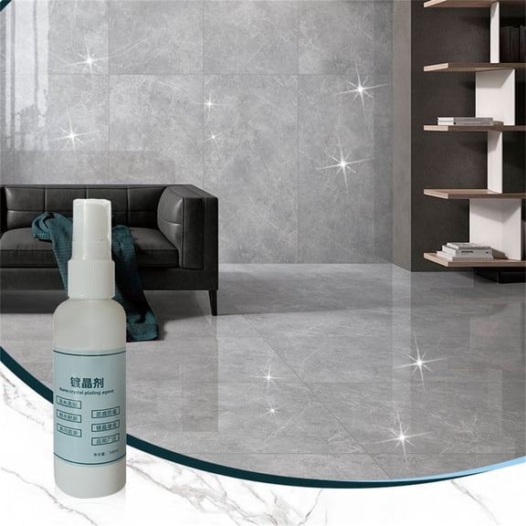 Kchsji Kitchen Countertop Ceramic Tile Repair & Brightening Agent, Alkali-Returning Crystalline Plating 100ml, Scratch And Corrosion Repair