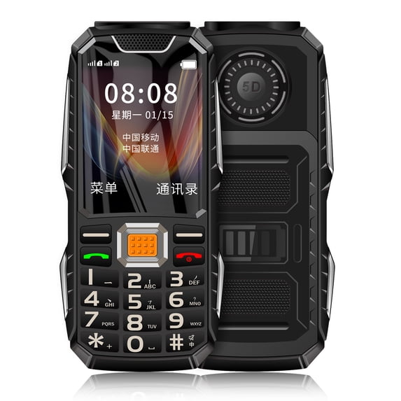 Kchsji Long Standby Senior Cell Phone, Large Screen, Voice Control, Waterproof, Easy for Elderly to Operate, Long Battery Life, Emergency Call Feature, Perfect for Everyday Use