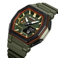 thumbnail image 1 of Kchsji Military Style Digital Outdoor Watch For Men, Water Resistant Watch With Bright Luminous Screen, Multi Alarm, Stopwatch, Calendar, Buttons, Ultra Long Battery, Ideal For Trekking, Swim, 1 of 6