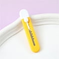 thumbnail image 1 of Kchsji Mini Utility Knife for Students, Box Cutter with Alloy Steel Blade, Compact Design for Paper, Cardboard, and Plastic Cutting, Safe and Portable for Office, School, and Home Use, 1 of 6