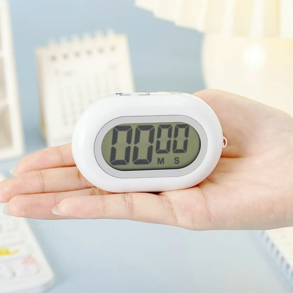 Kchsji Modern Digital Timer, Countdown and Count-Up Timer, Large LCD ...