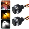thumbnail image 1 of Kchsji Motorcycle Handlebar Turn Signal Lights High Brightness Waterproof Seismic Indicators Easy Install Directional Safety Lights For Motorcycles Scooters ATVs Off-Road Bikes Touring Bikes, 1 of 9