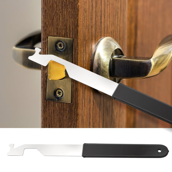 Kchsji Multi-Functional Pry Bar Tool, Portable Metal Lever for Home Use, Includes Nail Puller, Bottle Opener, and More, Ergonomic Design for Easy Handling, Must-Have for DIY Projects
