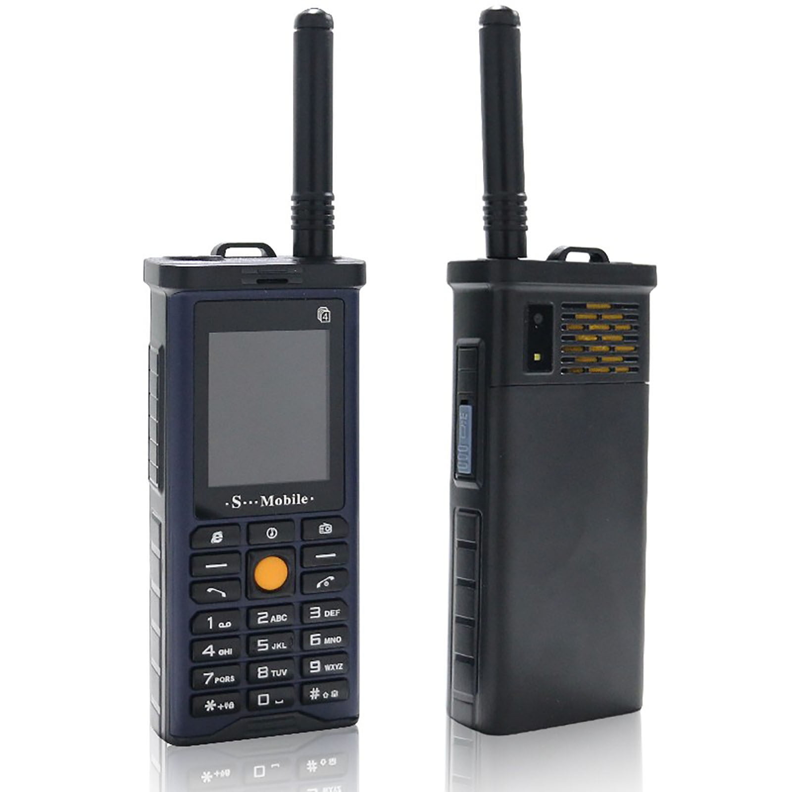 Kchsji Outdoor Quad SIM Card Cell Phone, Rugged, Waterproof, Long Battery Life, Ideal for Adventurers, Noise-Free Calls, Strong Signal Reception, Perfect for Hiking and Mountaineering