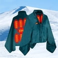 thumbnail image 1 of Kchsji Portable Heating Shawl, USB Rechargeable Warm Body Blanket, Fast Heating Technology, Multiple Temperature Settings for Cold Nights, Ideal for Traveling, Camping, Home Use, 1 of 6