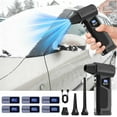 thumbnail image 1 of Kchsji Portable Snow Blower 110,000 RPM, High-Speed Motor, Multi-Air Nozzles, 40m/s Wind Speed, LED Display, 4000mAh Battery, Ideal for Cleaning Electronic Devices, Cars, and Outdoors, 1 of 7