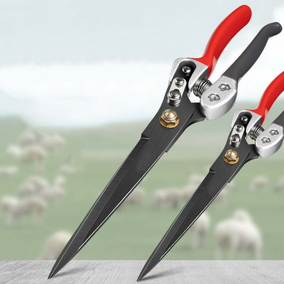 Kchsji Precision Wool Shears Multi-Functional Extended Cutting Scissors Alloy Steel Blades Clean Cuts Tailoring Knitting Fabric Crafts Home Sewing Professional Use Ergonomic Safe Storage
