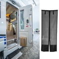 thumbnail image 1 of Kchsji RV Screen Door Mosquito Net Magnetic Closure Breathable Sunshade Curtain Tear-Resistant Pet Proof Mesh Fits Doors 79.5x28.5in for Campers Travel Trailers RVs Outdoor Adventure, 1 of 6