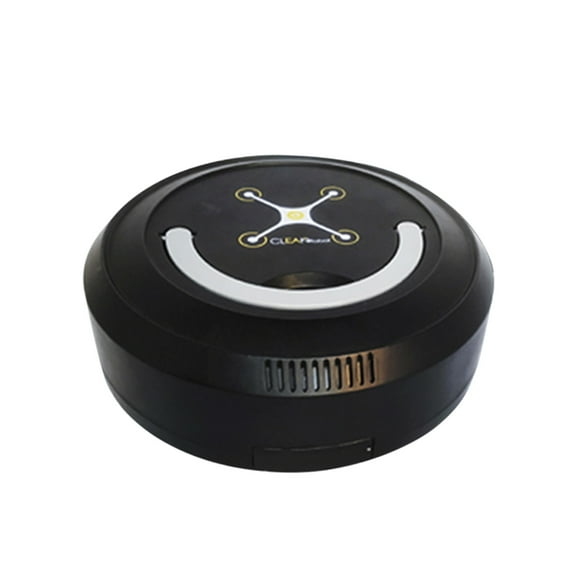 Kchsji Robot Vacuum Cleaner 3 in 1 Sweeping Mopping USB Charging Low Noise 60Min Runtime 150Min Charge Time 70-90㎡ Coverage Double Bristle Brush High Coverage Hands Free Pet Hair Debris Dust Removal