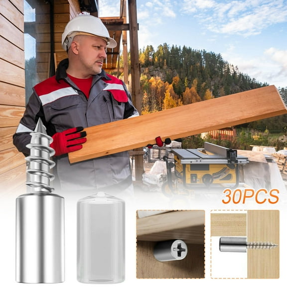 Kchsji Self Tapping Screws Shelf Support Pegs for Cabinet Bookcase Furniture Closet Non-Slip Sleeve Metal Shelf Pins with Strong Load-Bearing Capacity for Home Office Organization