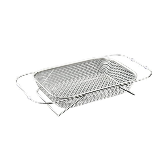 Kchsji Stainless Steel Sink Basket Retractable Vegetable Washing Rack Expandable Kitchen Dish Drying Rack for Cups Plates Pans Utensils Countertop Organization Easy Clean Practical Storage Solution