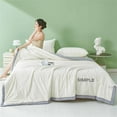 thumbnail image 1 of Kchsji Super Soft Summer Quilt Cool Lightweight Breathable Thin Quilt Conditioned Bedding Blanket for Dormitory Bedroom Home Sleeping Rest Hot Weather Comfort Nap Relax Cozy Sleep, 1 of 8