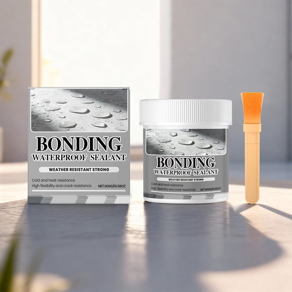 Kchsji Transparent Invisible Waterproof Sealant Coating, Strong Adhesion And Weather Resistance For Indoor Outdoor Use, Clear Finish Repair Glue For Roofs Windows Walls Tiles, Long-Lasting Protection