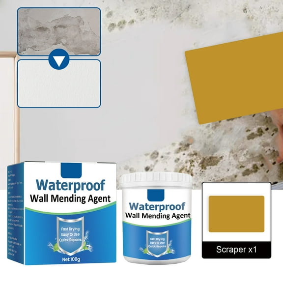 Kchsji Transparent Leak Repair Agent - Super Strong Waterproof Sealant for Tiles, Walls, Ceilings, and Roofs, High-Temperature Resistance, Effective Leak Prevention for Long-Lasting Results
