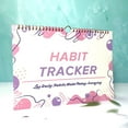 thumbnail image 1 of Kchsji Undated Self-Discipline Habit Punch Card Planner Colorful Pattern Organizer for Office Students Fitness Enthusiasts Goal Tracking Daily Weekly Monthly Planning Use, 1 of 3
