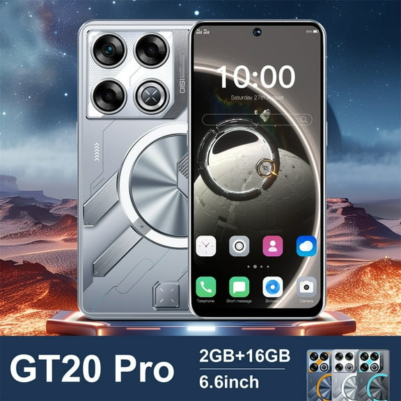 Kchsji Unlocked Smartphone, 63 Inch Large Screen Android Cell Phone with Dual SIM, 3GB RAM 16GB ROM Mobile Phone for Business, Quad Core Smartphone with Long Battery Life for Daily Use