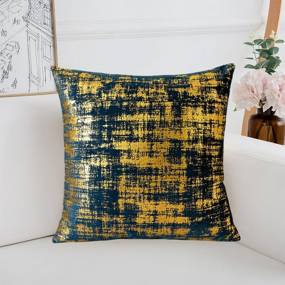 Kchsji Velvet Home Pillow Cushion Set - Decorative Sofa Bed Pillow for Living Room Bedroom Couch Accent Decor Soft Comfortable Stylish Gift for Holiday Party Home Refresh