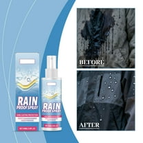 Kchsji Water-Repellent Spray for Fabrics 100ml Waterproof Stain-Resistant Protector for Clothing Shoes Bags Tents Outdoor Gear Home Upholstery Quick-Dry Long-Lasting Protection