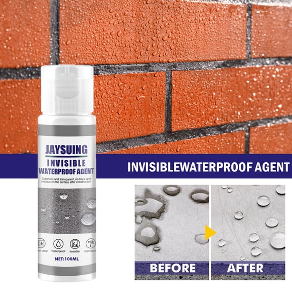 Kchsji Waterproof Adhesive Sealing Glue, 100ml Leak Repair Solution for Roofs, Tiles, Cracked Surfaces, Transparent, Durable, Prevents Water Damage, Ideal for Home and Industrial Use