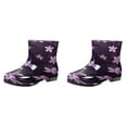 thumbnail image 1 of Kcodviy 2 Pcs Top Rubber Baby Boots Boot Women Water Women Rain Boot Mid Rain Boots Women Rainproof Shoe Silicone Rain Shoe Cover Women Rain Shoes for Women Wide Width Rain Boots Women, 1 of 3