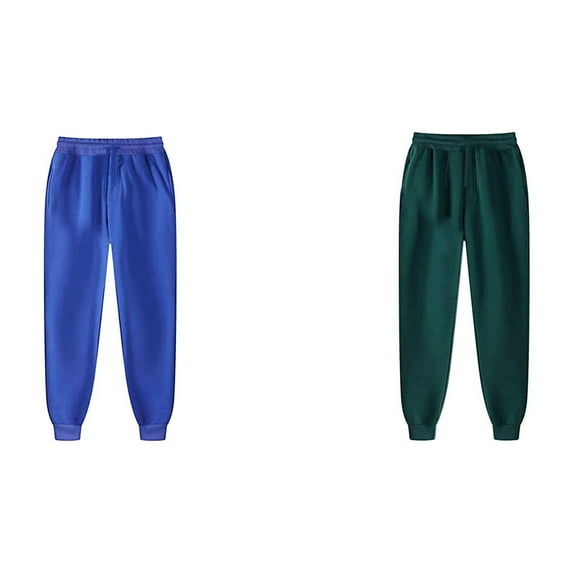 Kcodviy 2 Pcs and Autumn Leisure and 9 10 Solid Winter Trousers Pants Moccasins Color Men Women Men's Cargo Pants for Men Relaxed Fit Pants