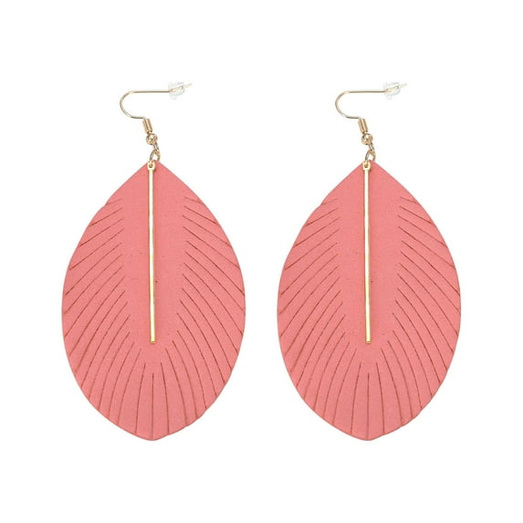 Kcodviy Geometric Women'S Metal Stick European And American Tassel Earrings Feather Sweet Earrings Beaded Earrings For Women Double Piercing Earrings Cute Stud Earrings For Women Earnings Set For Wome