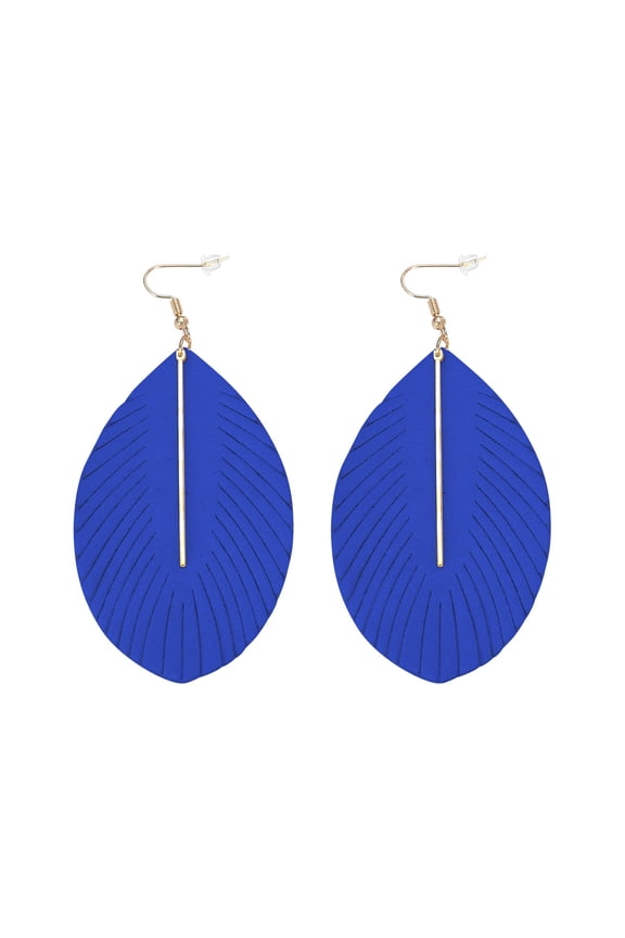 Geometric Women'S Metal Stick European And American Tassel Earrings Feather Sweet Earrings Cool Earrings Big Earring Clip On Earrings For Earring Pack Earrings For Women Bear Earrin