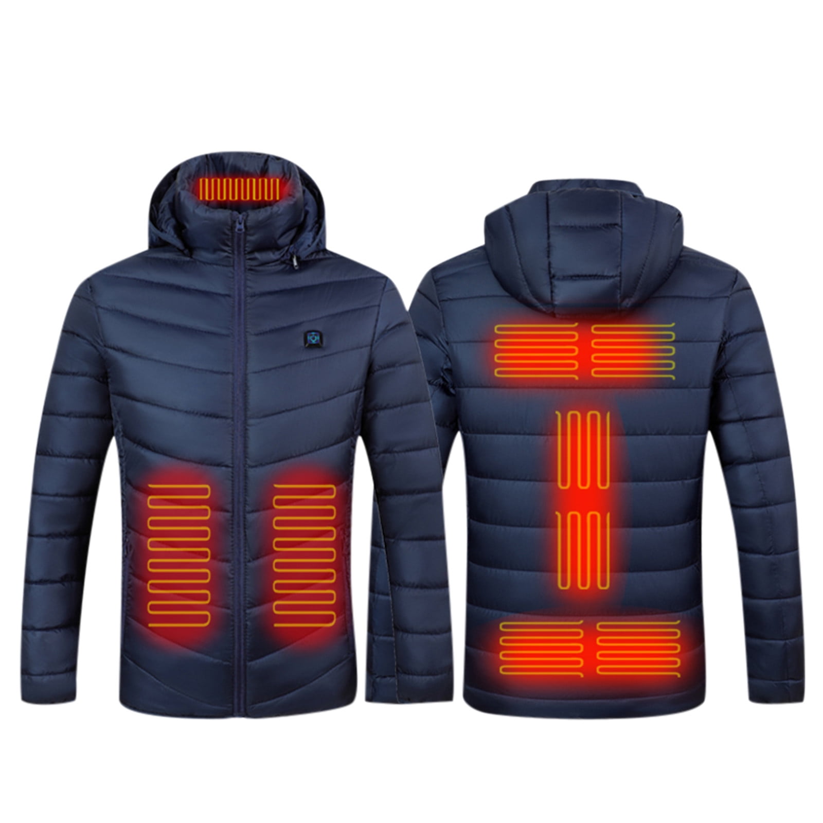 Kcodviy Heating Vest Usb 9 Piece Male And Female Charging HeatingHeated