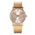 thumbnail image 1 of Kcodviy The Latest Top Fashion Ladies Mesh Belt Watch Wild Lady Creative Fashion Gift Retro Quartz Ladies Luminous Watch Watch Belt -Studded Female Women'S Watch Men Straps Mens Wrist Watch Lea, 1 of 2