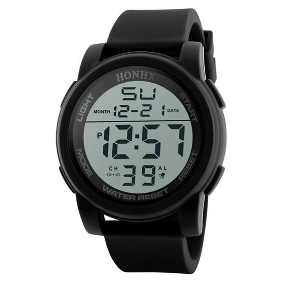 Kcodviy Men Analog Digital Military Sport Led Waterproof Wrist Watch Business Stainless Mesh Quartz Watches Men'S Fashion Ultra Steel Thin Watch Men'S Watch Women'S Watches Leather Band Work Wa