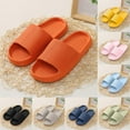 thumbnail image 1 of Kcodviy Men and Women Home Mens Spa Slippers Flat Non Slippers Men indoor Bathroom Sandals and Mens Size 15 Slippers, 1 of 6