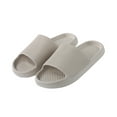 thumbnail image 1 of Kcodviy Men and Women Home Snow Slippers for Men Slippers Flat Non Open Toe Slippers for Men Bathroom Sandals and Mens Plaid Slippers, 1 of 3