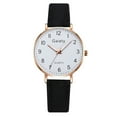 thumbnail image 1 of Kcodviy Temperament Ladies Belt Watch Analog Luminous Quartz Watch Retro Quartz Ladies Luminous Watch Watch Belt -Studded Female Women'S Watch Men Straps Mens Wrist Watch Leather Band Wa, 1 of 1