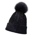 thumbnail image 1 of Kcodviy Toddler Baby Boys Girls Stretch Solid Breathable Hat Caps Headwear 3 Years Cotton Cap And Scratch Mitten Set Baby Boy Winter Hat And Mittens Fitted Hat Pool Hat Boys Cap H, 1 of 3
