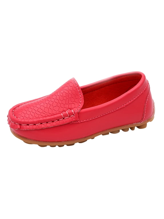 Toddler Little Kid Boys Girls Soft On Loafers Dress Flat Shoes Boat Shoes Casual Shoes Slippers 10 Toddler Moccasins For Toddler Boy Kid House Slipper Boys Slippers Toddler 9 Kids Boot Sl