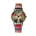 thumbnail image 1 of Kcodviy Watches For Women With Multicolour Rainbow Pattern Retro Quartz Ladies Luminous Watch Watch Belt -Studded Female Women'S Watch Men Straps Mens Wrist Watch Leather Band Watch Big Numbers, 1 of 9