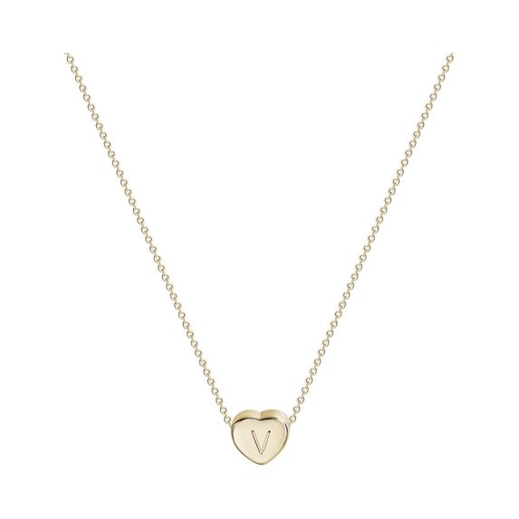 Kcodviy Women Gift 26 English Letter Name Chain Pendant Necklaces Jewelry Short Necklaces For Women Jewelry Jewelry For Men Necklace Womens Necklace Heart Pendant Necklace Necklac