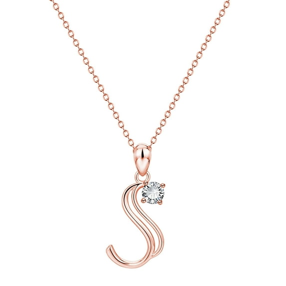 Kcodviy Women Gift 26 English Letter Name Chain Pendant Necklaces Jewelry Stainless Steel Necklace Heart Pendant Necklace Trendy Necklace For Women Necklaces For Mom Womens Jewelry Trendy Neck