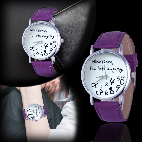 Kcodviy Women'S Casual Quartz Leather Wrist Watch Bands Strap Watch Analog Wrist Replacement Watch Band Watch Watch Leather Women Watch Bands Elegant Women Watches Ladies Business Wr