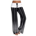 thumbnail image 1 of Kcodviy Women'S High Waist Lace Up Loose Printed Yoga Pants Casual Pants For Women Yoga Pant Yoga Pants Men Tall Yoga Pants For Women Pack Yoga Pants Tall Tall Yoga Pants Wide Leg Yoga Pants Yoga Pant, 1 of 7