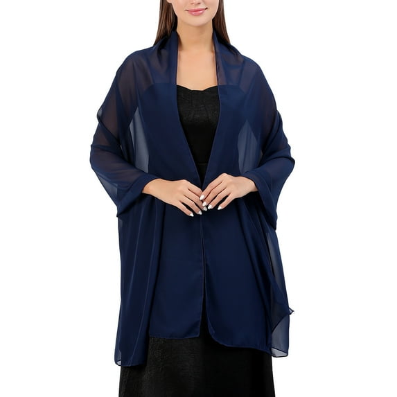 Kcodviy Women Stole Shawl Silk Hair Gown for Women Scarf Wrap Pashmina for Headscarves for Women Stretchy Wedding Evening Party Ceremonies