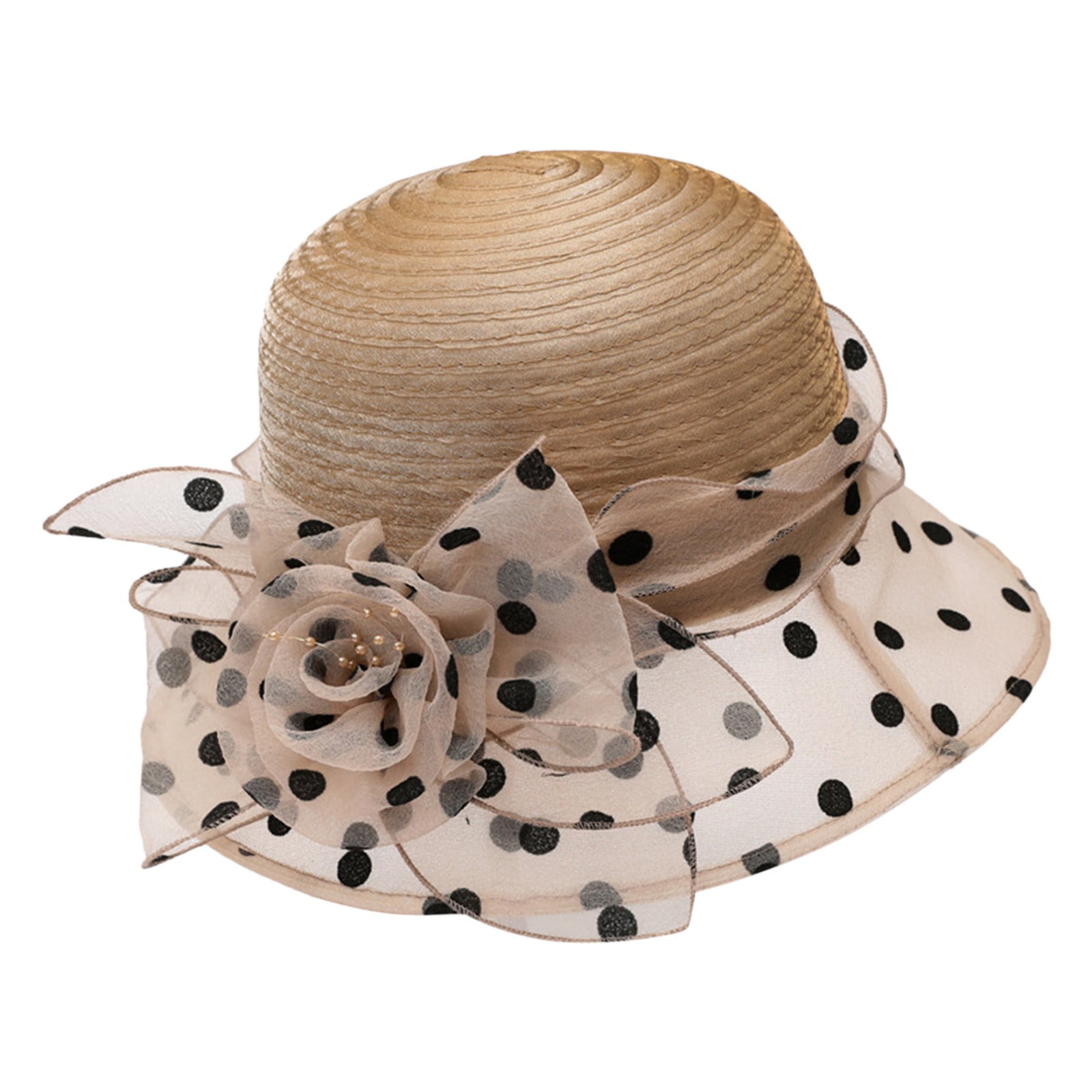 Kcodviy Womens Holiday Hat Sun Summer Sun Beach Visor Hat Convertible